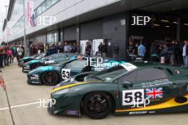 Silverstone Classic  28-30 July 2017 At the Home of British Motorsport Jaguar XJ220 Free for editorial use only Photo credit –  JEP 