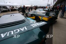 Silverstone Classic  28-30 July 2017 At the Home of British Motorsport Jaguar XJ220 Free for editorial use only Photo credit –  JEP 