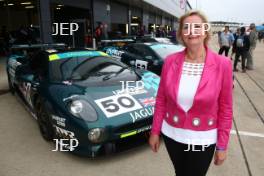 Silverstone Classic  28-30 July 2017 At the Home of British Motorsport Jaguar XJ220, Elizabeth Walkinshaw Free for editorial use only Photo credit –  JEP 