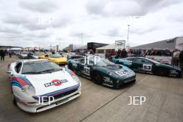 Silverstone Classic  28-30 July 2017 At the Home of British Motorsport Jaguar XJ220 Free for editorial use only Photo credit –  JEP 