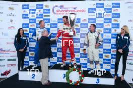 Silverstone Classic  28-30 July 2017 At the Home of British Motorsport JET Super Touring Podium Free for editorial use only Photo credit –  JEP 