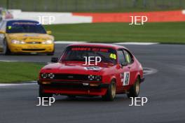 Silverstone Classic  28-30 July 2017 At the Home of British Motorsport JET Super Touring BENN Robin, Ford Capri Free for editorial use only Photo credit –  JEP 