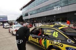 Silverstone Classic  28-30 July 2017 At the Home of British Motorsport JET Super Touring LINFOOT Paul/JONES Karl, Ford Sierra RS500 Free for editorial use only Photo credit –  JEP 