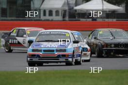 Silverstone Classic  28-30 July 2017 At the Home of British Motorsport JET Super Touring Paul Mensley Ford Sierra RS500	 Free for editorial use only Photo credit –  JEP 