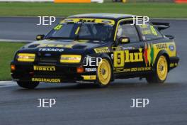 Silverstone Classic  28-30 July 2017 At the Home of British Motorsport JET Super Touring LINFOOT Paul/JONES Karl, Ford Sierra RS500 Free for editorial use only Photo credit –  JEP 