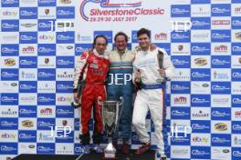 Silverstone Classic  28-30 July 2017 At the Home of British Motorsport JET Super Touring Podium Free for editorial use only Photo credit –  JEP 