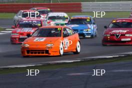 Silverstone Classic  28-30 July 2017 At the Home of British Motorsport JET Super Touring SCOTT Allan/FLUX Ian, Mazda 323 Free for editorial use only Photo credit –  JEP 