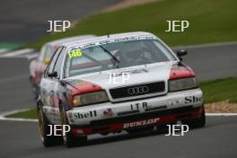 Silverstone Classic  28-30 July 2017 At the Home of British Motorsport JET Super Touring Andy Dean Woods Audi 100 Free for editorial use only Photo credit –  JEP 