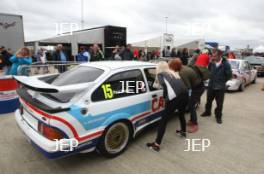 Silverstone Classic  28-30 July 2017 At the Home of British Motorsport JET Super Touring Paul Mensley Ford Sierra RS500	 Free for editorial use only Photo credit –  JEP 