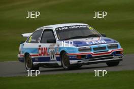 Silverstone Classic  28-30 July 2017 At the Home of British Motorsport JET Super Touring Paul Mensley Ford Sierra RS500	 Free for editorial use only Photo credit –  JEP 