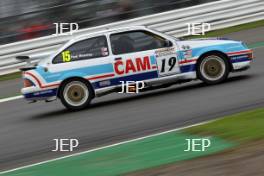 Silverstone Classic  28-30 July 2017 At the Home of British Motorsport JET Super Touring Paul Mensley Ford Sierra RS500	 Free for editorial use only Photo credit –  JEP 