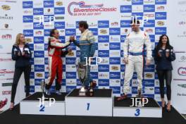 Silverstone Classic  28-30 July 2017 At the Home of British Motorsport JET Super Touring Podium Free for editorial use only Photo credit –  JEP 