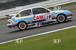 Silverstone Classic  28-30 July 2017 At the Home of British Motorsport JET Super Touring Paul Mensley Ford Sierra RS500	 Free for editorial use only Photo credit –  JEP 