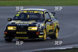 Silverstone Classic  28-30 July 2017 At the Home of British Motorsport JET Super Touring LINFOOT Paul/JONES Karl, Ford Sierra RS500 Free for editorial use only Photo credit –  JEP 