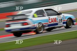 Silverstone Classic  28-30 July 2017 At the Home of British Motorsport JET Super Touring Paul Mensley Ford Sierra RS500	 Free for editorial use only Photo credit –  JEP 