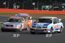 Silverstone Classic  28-30 July 2017 At the Home of British Motorsport JET Super Touring Paul Mensley Ford Sierra RS500	 Free for editorial use only Photo credit –  JEP 