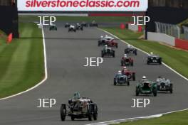 Silverstone Classic  28-30 July 2017 At the Home of British Motorsport Kidston Trophy Pre War CHAMPION Philip, Frazer Nash Supersports Free for editorial use