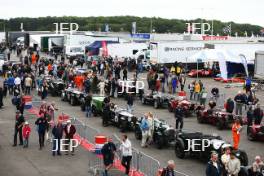 Silverstone Classic  28-30 July 2017 At the Home of British Motorsport Kidston Trophy Pre War Assembly Area Free for editorial use