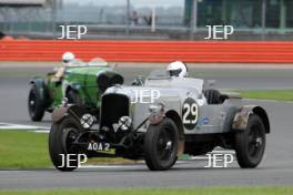 Silverstone Classic  28-30 July 2017 At the Home of British Motorsport Kidston Trophy Pre War HENDERSON Rory, FELLOWES Robert, Vauxhall 30/98 Brooklands Special Free for editorial use