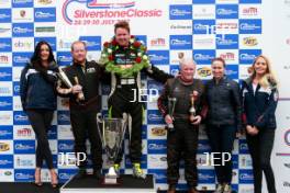 Silverstone Classic  28-30 July 2017 At the Home of British Motorsport Maserati HPGCA Pre 66 GP Podium Free for editorial use only Photo credit –  JEP 