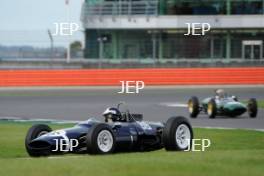 Silverstone Classic  28-30 July 2017 At the Home of British Motorsport Maserati HPGCA Pre 66 GP HOOLE Sid, Cooper T66 F1 Free for editorial use only Photo credit –  JEP 