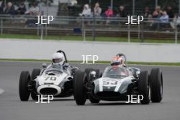 Silverstone Classic  28-30 July 2017 At the Home of British Motorsport Maserati HPGCA Pre 66 GP TAYLOR Scotty, Cooper T53 Free for editorial use only Photo credit –  JEP 