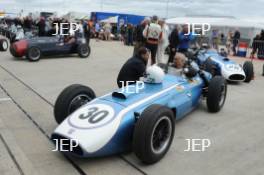 Silverstone Classic  28-30 July 2017 At the Home of British Motorsport Maserati HPGCA Pre 66 GP xxxxxxxdrivercarxxxxx Free for editorial use only Photo credit –  JEP 