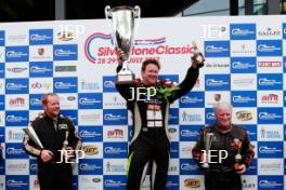 Silverstone Classic  28-30 July 2017 At the Home of British Motorsport Maserati HPGCA Pre 66 GP Podium Free for editorial use only Photo credit –  JEP 