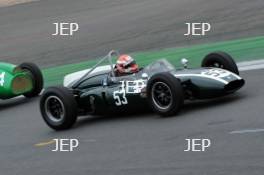 Silverstone Classic  28-30 July 2017 At the Home of British Motorsport Maserati HPGCA Pre 66 GP TAYLOR Scotty, Cooper T53 Free for editorial use only Photo credit –  JEP 