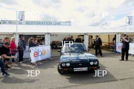 Silverstone Classic 28-30TH July 2017 At the Home of British Motorsport Village Green Ebay Restoration Live and Mike Brewers Car Clinics Free for editorial use only Please credit â€“ Oliver Edwards