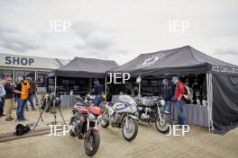 Silverstone Classic 28-30TH July 2017 At the Home of British Motorsport National Paddock Ace Cafe Free for editorial use only Please credit â€“ Oliver Edwards