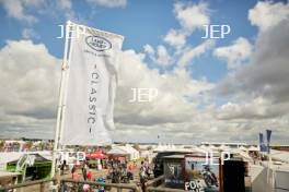 Silverstone Classic 28-30TH July 2017 At the Home of British Motorsport Village Green Jaguar Landrover Classic Free for editorial use only Please credit â€“ Oliver Edwards