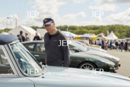 Silverstone Classic 28-30TH July 2017 At the Home of British Motorsport Village Green Aston Martin Free for editorial use only Please credit â€“ Oliver Edwards