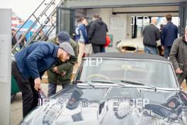 Silverstone Classic 28-30TH July 2017 At the Home of British Motorsport Village Green Jaguar Landrover Classic Free for editorial use only Please credit â€“ Oliver Edwards