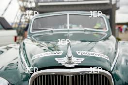 Silverstone Classic 28-30TH July 2017 At the Home of British Motorsport Village Green Jaguar Landrover Classic Free for editorial use only Please credit â€“ Oliver Edwards