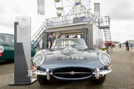 Silverstone Classic 28-30TH July 2017 At the Home of British Motorsport Village Green Jaguar Landrover Classic Free for editorial use only Please credit â€“ Oliver Edwards