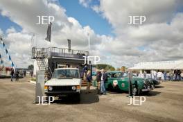 Silverstone Classic 28-30TH July 2017 At the Home of British Motorsport Village Green Jaguar Landrover Classic Free for editorial use only Please credit â€“ Oliver Edwards