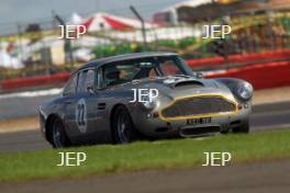 Silverstone Classic  28-30 July 2017  At the Home of British Motorsport  MILLER George, GOBLE Les,  Aston Martin DB4 Free for editorial use only Photo credit – JEP