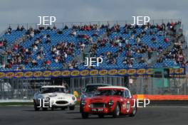 Silverstone Classic  28-30 July 2017 At the Home of British Motorsport RAC Tourist Trophy for Pre 63 GT HARRIS Crispin, WILMOTH James, Austin Healey Free for editorial use only Photo credit –  JEP 