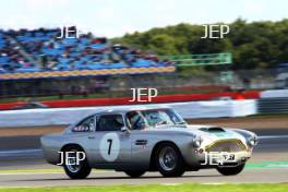 Silverstone Classic  28-30 July 2017  At the Home of British Motorsport  NAISMITH Nick, NAISMITH Harry, Aston Martin DB4GT Free for editorial use only Photo credit – JEP