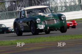 Silverstone Classic  28-30 July 2017  At the Home of British Motorsport  WORTHINGTON Tony, MIDGLEY Mark, Austin Healey 3000 MK3 Free for editorial use only Photo credit – JEP