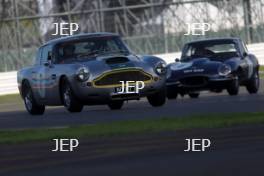 Silverstone Classic  28-30 July 2017  At the Home of British Motorsport  NAISMITH Nick, NAISMITH Harry, Aston Martin DB4GT Free for editorial use only Photo credit – JEP