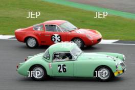 Silverstone Classic  28-30 July 2017 At the Home of British Motorsport RAC Tourist Trophy for Pre 63 GT ELLIS Mark, BOS Conrad, MG MGA Twin Cam  Free for editorial use only Photo credit –  JEP 