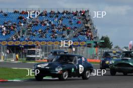 Silverstone Classic  28-30 July 2017 At the Home of British Motorsport RAC Tourist Trophy for Pre 63 GT  HALL David, O’SHEA Michael, Jaguar E-Type  Free for editorial use only Photo credit –  JEP 