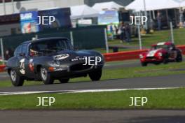 Silverstone Classic  28-30 July 2017  At the Home of British Motorsport  Kirkaldy-Watson	Jaguar E-Type Free for editorial use only Photo credit – JEP