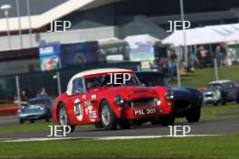 Silverstone Classic  28-30 July 2017  At the Home of British Motorsport  HARRIS Crispin, WILMOTH James, Austin Healey Free for editorial use only Photo credit – JEP