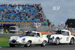 Silverstone Classic  28-30 July 2017 At the Home of British Motorsport RAC Tourist Trophy for Pre 63 GT FISKEN Gregor, Jaguar E-Type Free for editorial use only Photo credit –  JEP 