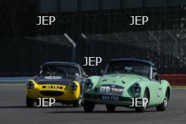 Silverstone Classic  28-30 July 2017 At the Home of British Motorsport RAC Tourist Trophy for Pre 63 GT ELLIS Mark, DANIELL Mark, MG MGA Twin Cam  Free for editorial use only Photo credit –  JEP 