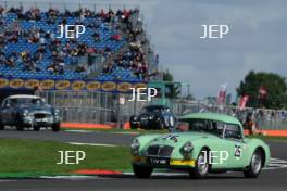 Silverstone Classic  28-30 July 2017 At the Home of British Motorsport RAC Tourist Trophy for Pre 63 GT ELLIS Mark, BOS Conrad, MG MGA Twin Cam  Free for editorial use only Photo credit –  JEP 