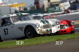 Silverstone Classic  28-30 July 2017  At the Home of British Motorsport  KNIGHT Richard, WOOLMER Richard, Austin Healey Free for editorial use only Photo credit – JEP